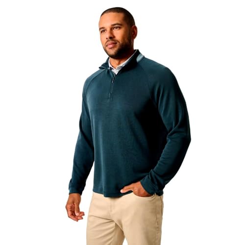 johnnie-O Men's Griggs Performance 1/4 Zip Pullover, Lake4