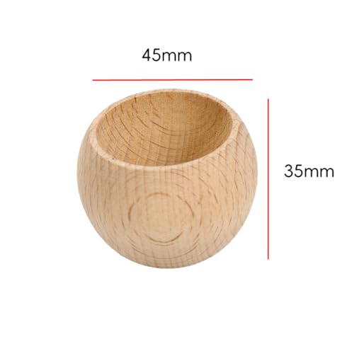 Difusores de aromaterapia de madera forma huevo x5 miniatura 2