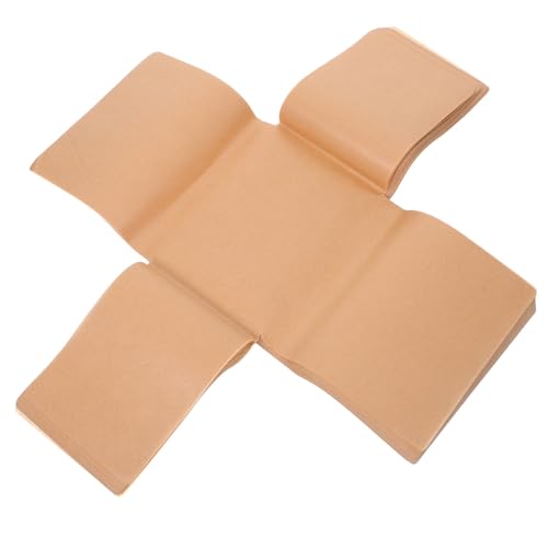 jojofuny 100 Feuilles de Papier Sulfurisé Jetables 39x34cm pour Moules à Antiadhésives en Papier Silicone pour Cuisson Facile Démoulage et Pâtisserie