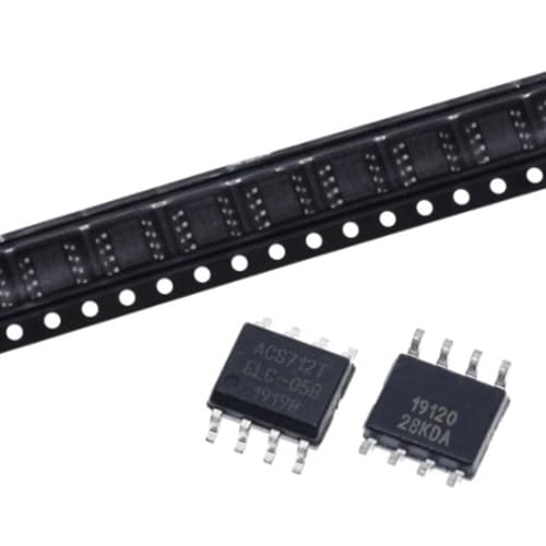 Generic 10pcs/LOT ACS712 ACS712T ACS712ELCTR ACS712ELCTR-05B 5A 5V BI 8-SOIC Current Sensor IC (ACS712ELCTR-05B-T)
