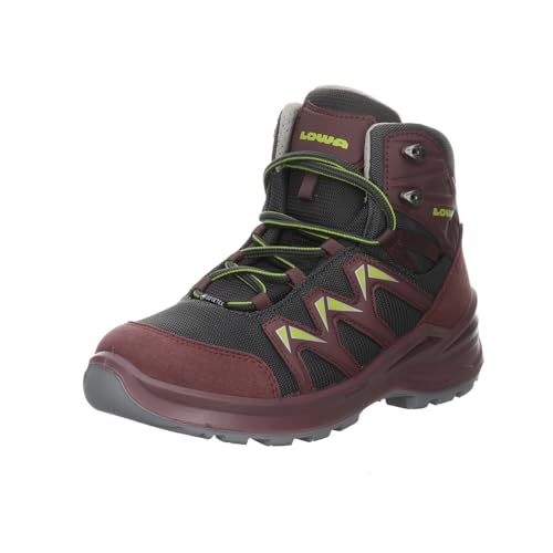 LOWA INNOX PRO GTX Mid Junior Boots Medium, Dusky Pink Avocado, 5.5 Big Kid