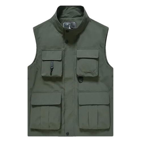 Veste de travail sans manches décontractée légère gilet homme printemps été EN8 XS