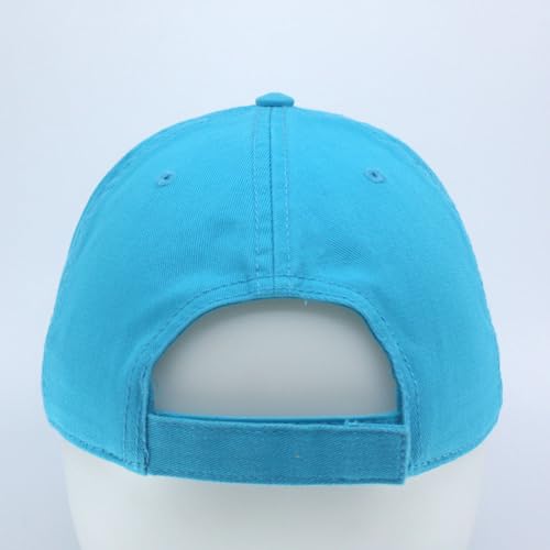 Image of Classic Washed Cotton Baseball Cap - Vintage Adjustable Dad Hat, Curved Bill for Men Women, Outdoor Everyday Wear