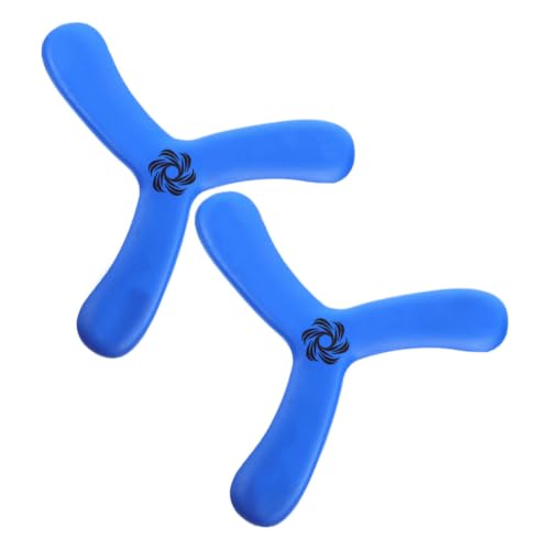 GANAZONO 2 pcs Discos Voladores Suaves Eva Boomerang para Exterior, Ligero para Promover Ejercicio Físico y Desarrollo de Amistad, para Vida Diaria y Vacaciones miniatura 1