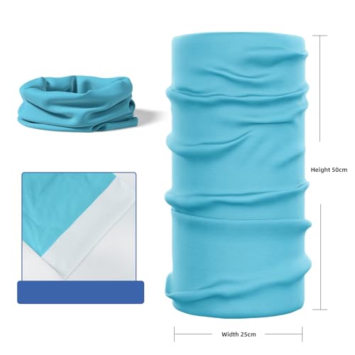 Geometric Stripe Pattern Cooling Neck Gaiter Face Mask Lightweight Sun Protection Bandana Multifunctional Outdoor Headwear2