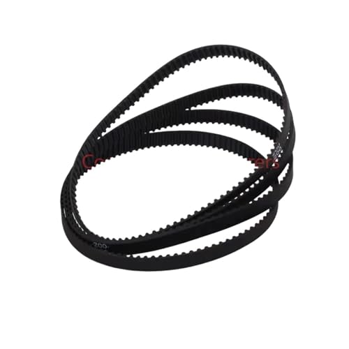 Courroie de distribution GT2 synchrone anti-glissement 160mm en caoutchouc boucle fermée