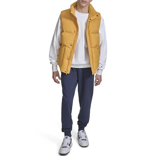 Image of Champion Men's Puffer Vest With Logo