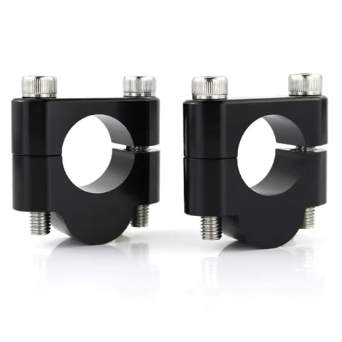 Motorrad Lenker Riser Lenkerhalterung Für Für FC250 Für TC125 701 Für Enduro Für Supermoto Für TR650 Für Strada Für Norden 901 Lenkererhöhungen(Black Riser 40mm)