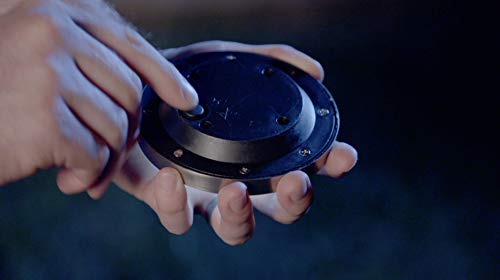 Disk Lights Set of 4 Solar Floodlights for Lighting and Decorating The Whole Garden. As Seen on TV, Steel - Image 4