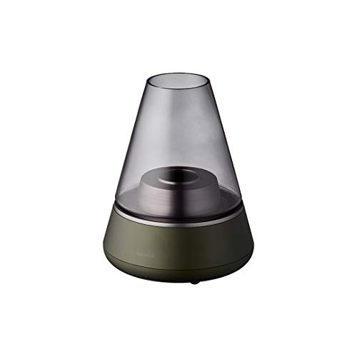 Nordic Light Pro Green - Lámpara y altavoz Bluetooth en un solo para luz natural y transmisión de música - Soporte para velas de té / lámpara de aceite para rellenar, hasta 10 horas de música