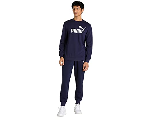 Image of Puma Men Cotton, Crew Neck Sweatshirt