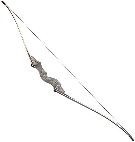 Mandarin Duck Black Hunter 60" Take Down Long Bow - Left Handed