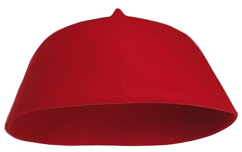 Image of Dupsie's Wool Fez Hat for Men - Soft Felt Igbo Cap | Traditional African Hat for Cultural, Religious & Fashion Wear
