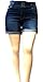 D&B PLUS SIZE WOMEN'S Stretch premium BLUE denim jeans shorts