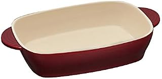 RESTO Rectangular Baking Dish 1.8l - Small Baking Dish For Oven - Ceramic Baking Dish - Small Lasagne Dish - Small Ceramic Oven Dish - Dishwasher Safe Ceramic Roasting Dish For Oven 200x63x330 Mm