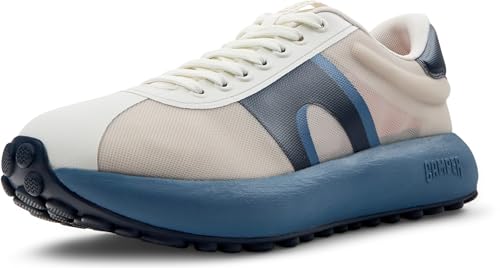 Camper Pelotas Athens K100944   Zapatillas Deportivas para Hombre, Color Gris Pastel 017, Talla 43 EU, Lt Pastel Grey 017, 43 EU