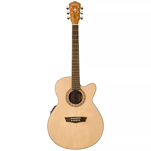Washburn Harvest G7SCE Grand Auditorium Cutaway Acoustic Electric Guitar (WG7SCE-A)