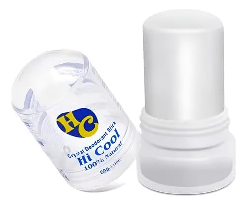 Desodorante natural Cristal/Pedra Pode ser usado em todo o corpo para melhorar o odor corporal Antitranspirante De Corpo Inteiro Em Bastão 60g (1)