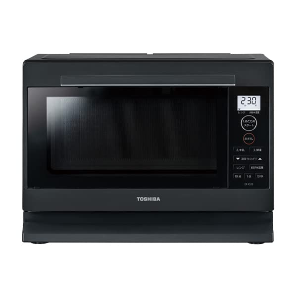 Amazon | TOSHIBA 電子レンジ 東芝 単機能レンジ 23L ブラック ER-XS23 
