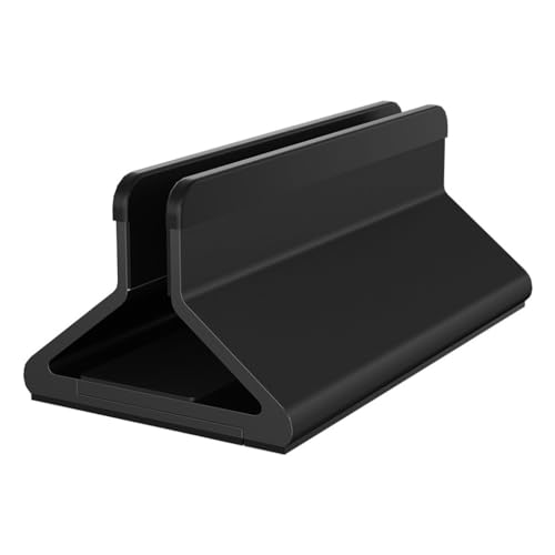 Support vertical réglable pour ordinateur avec base en aluminium