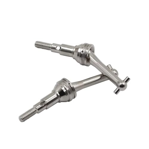Arbre de transmission CVD en métal argenté pour MJX Hyper Go 14301 14302 1/14