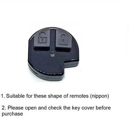 Image of ABUNDANCE Genuine Remote Key Shell Replacement for Maruti Suzuki | Compatible with Swift, WagonR, Alto, Ertiga, SX4, Dezire, Ritz (2008-2015 Models) - Easy Assembly, No Key Cutting Required