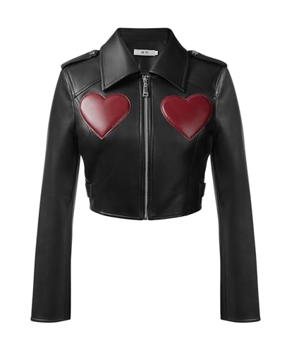 JW PEI Women's Sophie Cropped Leather Jacket