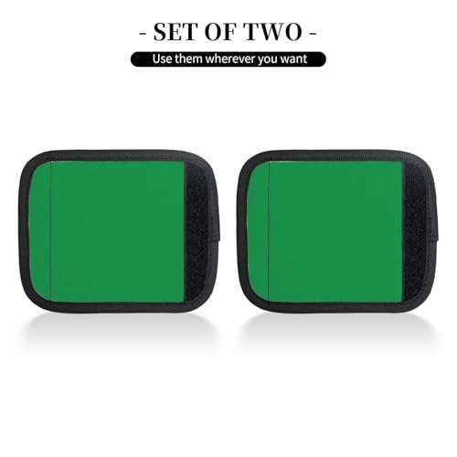2 Pcs Luggage Handle Wraps, Italian Flag Print Grip Handle Cover/Travel Bag Identifier for Suitcase Accessories2