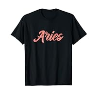 Aries Shirt Women Birthday Gift Astrology Zodiac Sign April T-Shirt