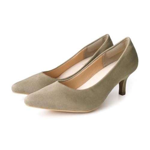 [A~A~] ݌v57000˔jIpvX 6cmq[ pvX fB[X CX2610 (38(24.0cm), O[W(XG[h))