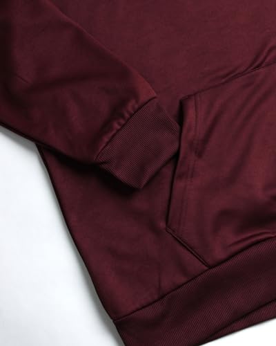 Spyder Men's Active Sweatshirt – Fitted Performance Tech Fleece Hoodie Sweatshirt – Workout Cold Weather Pullover (S-XL)4