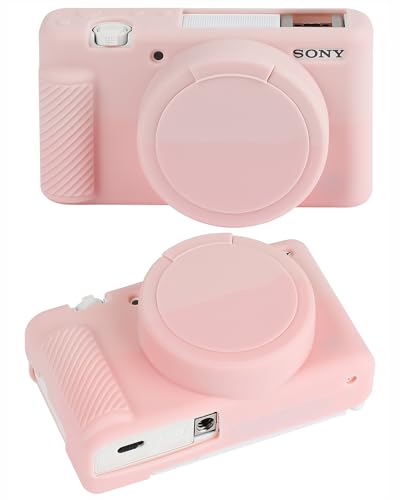 Funda de silicona para cámara Sony ZV-1 color rosa claro miniatura 1