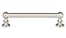 Atlas Homewares A612-BRN 5-1/16 in. (128mm) Victoria Collection Pull, Brushed Satin Nickel