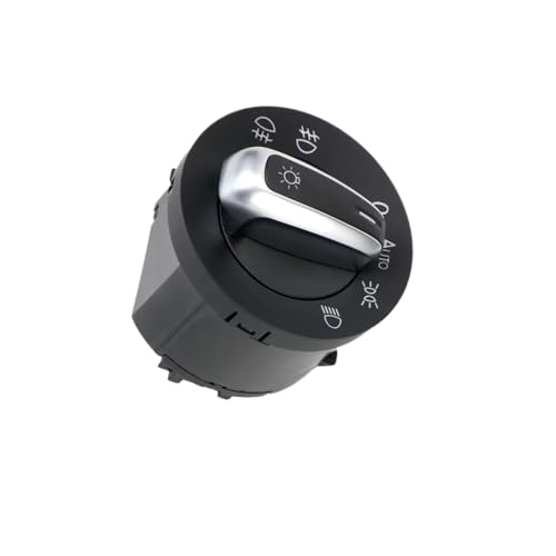 Interruptor de faros delanteros Seat Alhambra perilla cromada para luces antiniebla