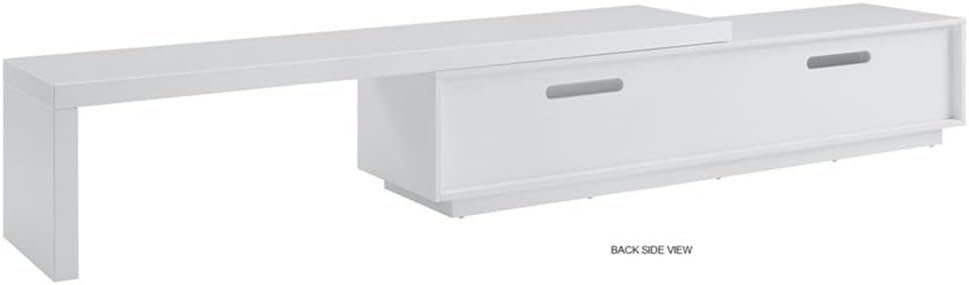 Casabianca Home Celine Entertainment Center, 18 x 79 x 20, Matte White