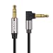 Awinner 3.5mm Auxiliary Stereo Audio Jack to Jack Cable 90 Degree Right Angle for iPhone, iPod, iPad,Smartphones, Tablets and Speakers (6FT)