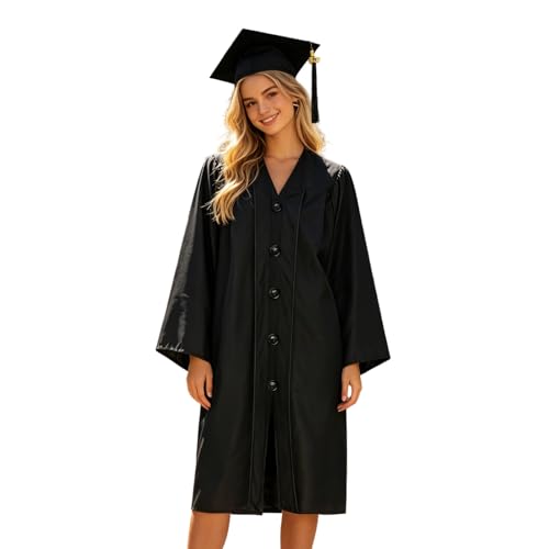 Chapeau de docteur et costume de remise de diplôme en tissu opaque durable