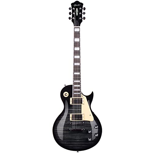 image for Grote Electric Guitar Solid Body LPYS-006 Maple Neck, Stainless Steel 