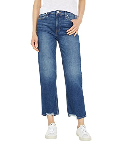 Hudson Jeans Women's Remi High Rise Straight Jean, Blue Rose, 32