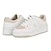 Calvin Klein Women's Aubrie Sneaker, White 141, 10