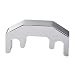 Mudder Metal Violin Mute Practice Violin Silencer for 1/2, 3/4, 4/4 Violin, Silver