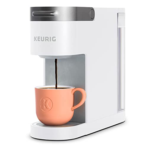 Keurig K-Slim Single Serve K-Cup Pod Coffee Maker, Featuring Simple Push Button Controls and MultiStream Technology, White by Keurig - Used condition - CA$82.07