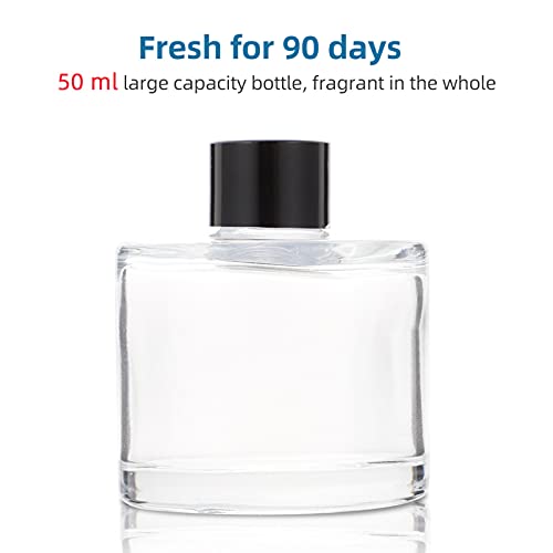 Set Difusores de Aromaterapia con Botellas de Vidrio 50ml y Palitos miniatura 3