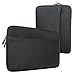 honju Darkroom Microsoft Surface Laptop (13,5" & 13,8") / Laptop Go/Surface Pro 11/10 / 9/8 Tasche (Neopren Sleeve mit großem Außenfach, Mikrofaser Innenseite, Leichtgängiger Reißverschluss)