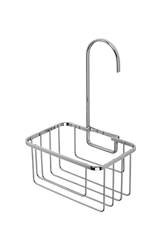 Croydex Shower Riser Rail Hook Over Caddy Basket, QM260441