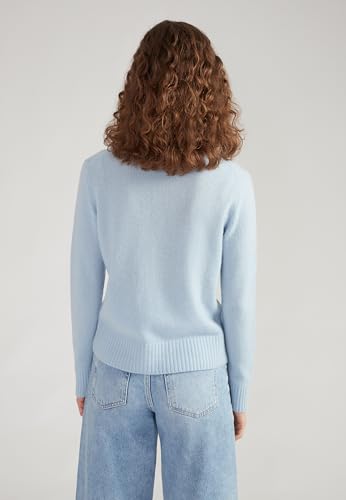 Image of Style & Republic Women's 100% Cashmere Turtleneck Sweater, Regular Fit, Premium Knit Jumper for Autumn, Winter and Spring