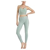 Tamaño: S, M, L, XL JTLiChunLinn Yoga de Las Mujeres Usan la Ropa Interior sin Costuras a Prueba de Golpes Sujetador de los Deportes Miel Peach Hip Ejecución de la Aptitud de Dos Piezas (Color : Green, Size : S)