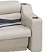 Wise 3009-804 Premier Series Pontoon Left Radius Arm Rest, Stone