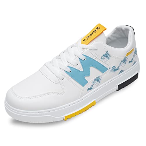 Sixth Street Mens Ranger White Sneakers_10 UK (SSM060) (B0C695VQXN) Amazon Price History, Amazon Price Tracker