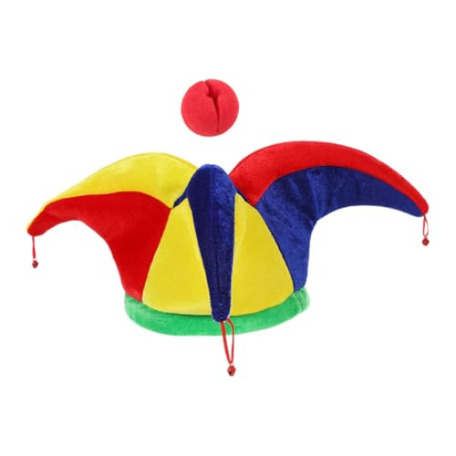 OATIPHO 1 Set Clown Costume Hat Circus Circus Men Entertainment Hat Fun Clown Searwear Clown Clown Props Clown Clown Disfraz Cosplay Aplaz